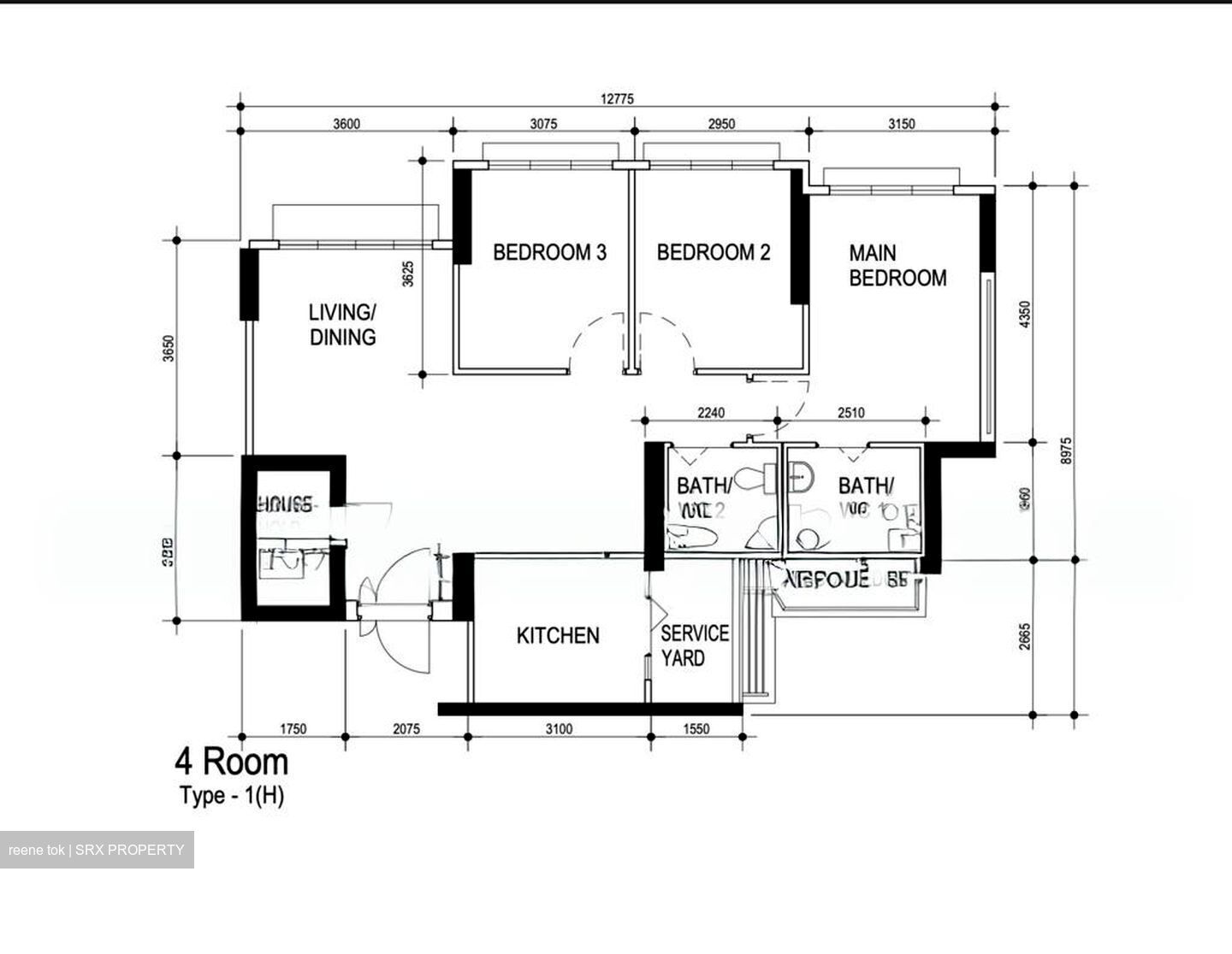 Blk 468A West Plains @ Bukit Batok (Bukit Batok), HDB 4 Rooms #535525021